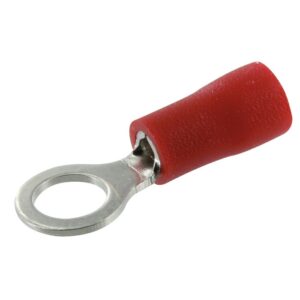 Image produit – Cosse pré isolée à plage ronde – Rouge (alt)
