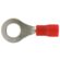 Image produit – Cosse pré isolée à plage ronde – Rouge (alt)