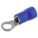 Image produit – Cosse pré isolée à plage ronde – Bleu (alt)