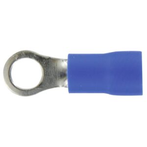 Image produit – Cosse pré isolée à plage ronde – Bleu (alt)