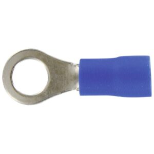 Image produit – Cosse pré isolée à plage ronde – Bleu (alt)