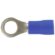 Image produit – Cosse pré isolée à plage ronde – Bleu (alt)