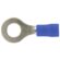 Image produit – Cosse pré isolée à plage ronde – Bleu (alt)