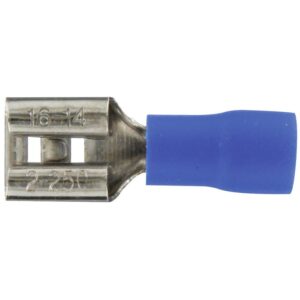 Image produit – Clip femelle pré isolé Dhome – Bleue – Diamètre 6,35 mm – Vendu par 10 (alt)