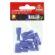 Image produit – Clip femelle entiérement isolé Dhome – Bleu – Diamètre 6,35 mm – Vendu par 10 (alt)
