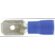 Image produit – Clip mâle pré isolé Dhome – Bleue – Diamètre 6,35 mm – Vendu par 10 (alt)