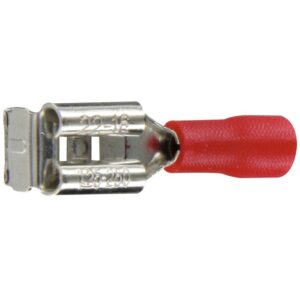 Image produit – Clip mixte pré isolé Dhome – Rouge – Diamètre 6,35 mm – Vendu par 10 (alt)