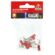 Image produit – Clip mixte pré isolé Dhome – Rouge – Diamètre 6,35 mm – Vendu par 10 (alt)