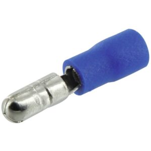 Image produit – Fiche cylindrique Dhome – Mâle – Bleu – Diamètre 4 mm – Vendu par 10 (alt)