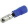 Image produit – Fiche cylindrique Dhome – Mâle – Bleu – Diamètre 4 mm – Vendu par 10 (alt)
