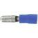 Image produit – Fiche cylindrique Dhome – Mâle – Bleu – Diamètre 4 mm – Vendu par 10 (alt)