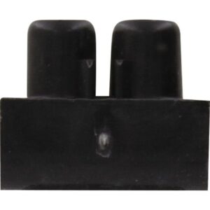 Image produit – Barrette de connexion – Dhome – 2 x 12 – à visser – Noir (alt)