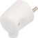 Image produit – Fiche électrique – Sortie latérale – Dhome – 2P+T – 16 A – Mâle – Blanc (alt)