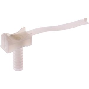 Image produit – Fixe tube avec cheville Dhome – Diamètre 25 mm – Vendu par 10 (alt)