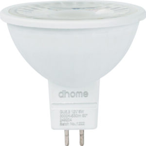 Image produit – Ampoule LED spot – Dhome – GU5.3 – 6 W – 530 lm – 3000 K – 60° – Dimmable (alt)