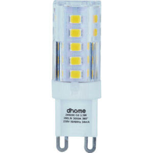 Image produit – Ampoule LED capsule – G9 – Dhome – 350 lm – 3,5 W (alt)