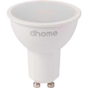 Image produit – Ampoule LED spot – Dhome – GU10 – 5 W – 450 lm – 4000 K – 100° – Dimmable – Boite (alt)