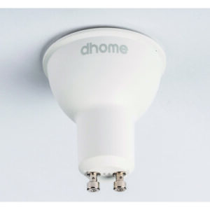 Image produit – Ampoule LED spot – Dhome – GU10 – 5 W – 450 lm – 4000 K – 100° – Dimmable – Boite (alt)