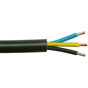 Image produit – Câble U-1000 R2V – Dhome – 3G6 mm² – Touret – L. 100 m – Noir – Mètré (alt)