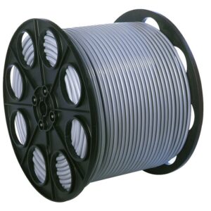 Image produit – Câble H05 VV-F – 3G1,5 mm² – Dhome – Demi touret – L. 125 m – Gris – Mètré (alt)
