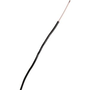 Image produit – Fil H07 V-U – Dhome – 1,5 mm² – L. 100 m – Noir (alt)