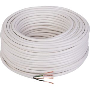 Image produit – Câble électrique domestique souple – H05 VV-F blanc – 4G0,75 mm² – Couronne de 50 m – Lynelec (alt)