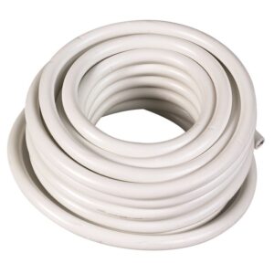 Image produit – Câble H05 VV-F – Dhome – 3G2,5 mm² – Blanc – L. 50 m (alt)