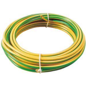 Image produit – Fil H07 V-U 1,5 mm² – vert/jaune – Brochable (alt)