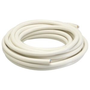 Image produit – Câble H05 VV-F – Dhome –  3G 1 mm² – Blanc – Brochable (alt)