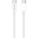 Image produit – Câble USB-C/USB-C – Dhome – 1 m – Blanc (alt)