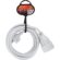 Image produit – Prolongateur câble souple blanc Dhome – H05 VV-F 3G 1,5 mm² – Longueur 3 m (alt)