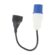 Image produit – Cordon adaptateur pour borne de camping Dhome – Mâle UE / Femelle 16A (alt)