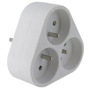 Image produit – Fiche triplite 2P+T Dhome – 3 x 2P+T (alt)